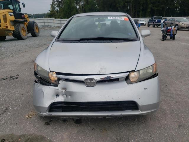 1HGFA16558L003486 - 2008 HONDA CIVIC LX SILVER photo 5