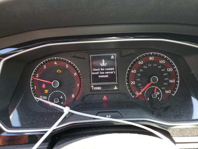 3VW5T7BU0KM204087 - 2019 VOLKSWAGEN JETTA GLI ნაცრისფერი ფოტო 9