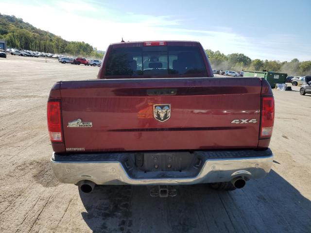 1C6RR7LT0HS644035 - 2017 RAM 1500 SLT MAROON photo 6