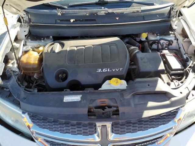 3C4PDDBGXCT134848 - 2012 DODGE JOURNEY SXT WHITE photo 12