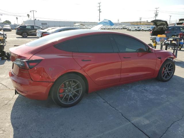 5YJ3E1EAXPF662265 - 2023 TESLA MODEL 3 Rot Foto 3