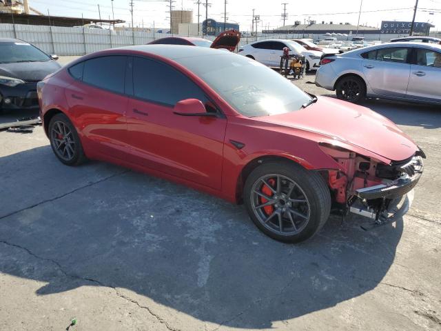 5YJ3E1EAXPF662265 - 2023 TESLA MODEL 3 Rot Foto 4