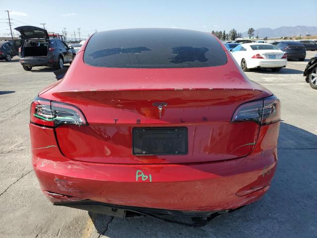 5YJ3E1EAXPF662265 - 2023 TESLA MODEL 3 Rot Foto 6