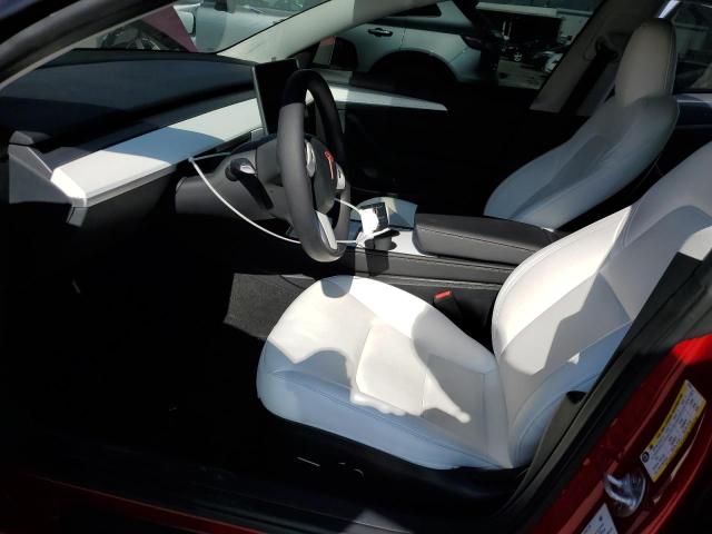 5YJ3E1EAXPF662265 - 2023 TESLA MODEL 3 Rot Foto 7