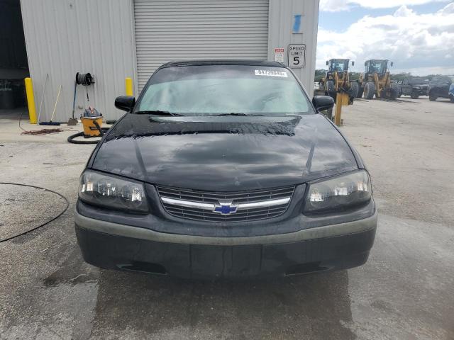 2G1WF52E039260822 - 2003 CHEVROLET IMPALA BLACK photo 5