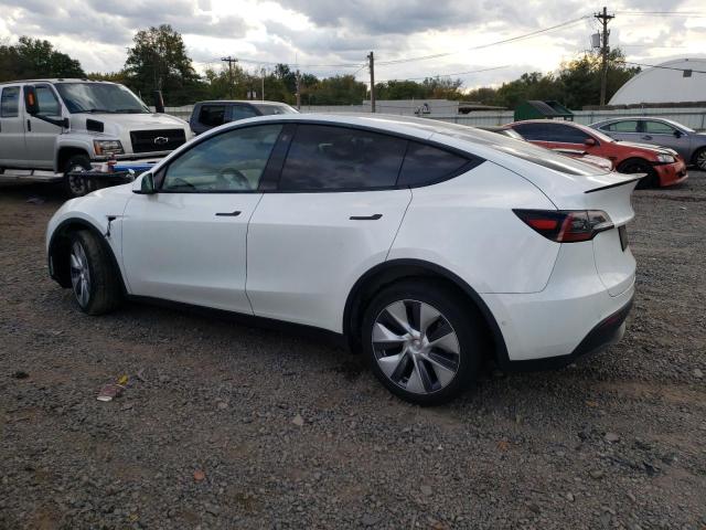 7SAYGDEE1NA019014 - 2022 TESLA MODEL Y WHITE photo 2