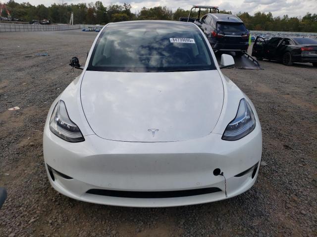 7SAYGDEE1NA019014 - 2022 TESLA MODEL Y WHITE photo 5