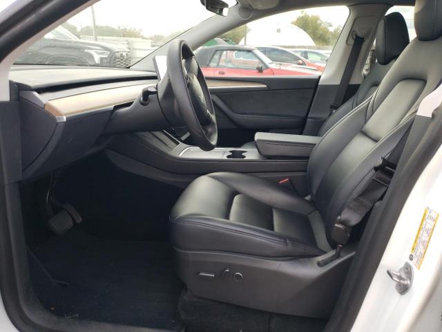 7SAYGDEE1NA019014 - 2022 TESLA MODEL Y WHITE photo 7