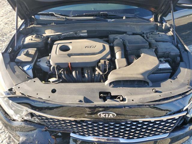 5XXGU4L39GG076504 - 2016 KIA OPTIMA EX BLACK photo 11