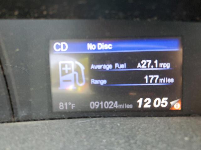 2HGFB2F90CH513871 - 2012 HONDA CIVIC EXL Черный фото 9