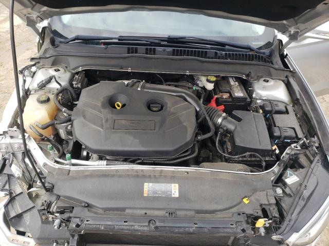 3FA6P0K97HR108392 - 2017 FORD FUSION TITANIUM 银色 照片 11