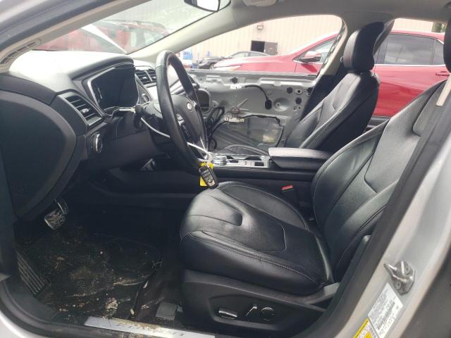 3FA6P0K97HR108392 - 2017 FORD FUSION TITANIUM 银色 照片 7