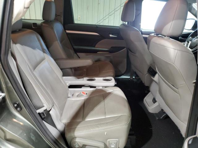 5TDKKRFH9GS122996 - 2016 TOYOTA HIGHLANDER XLE 绿色 照片 10