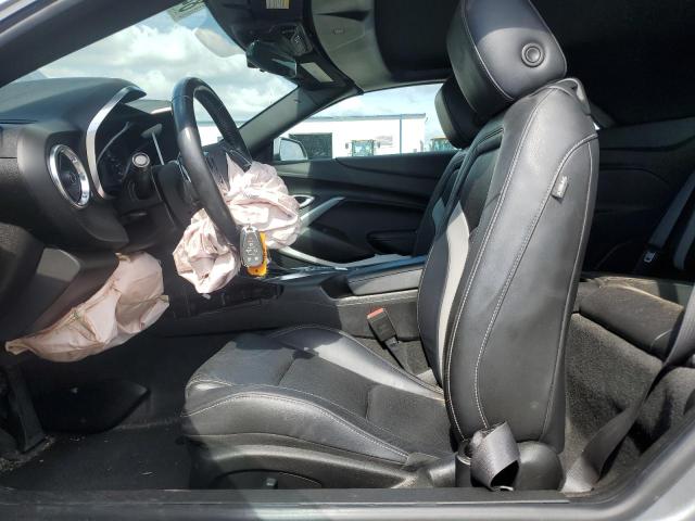 1G1FD3DS1M0142416 - 2021 CHEVROLET CAMARO LT SILVER photo 7