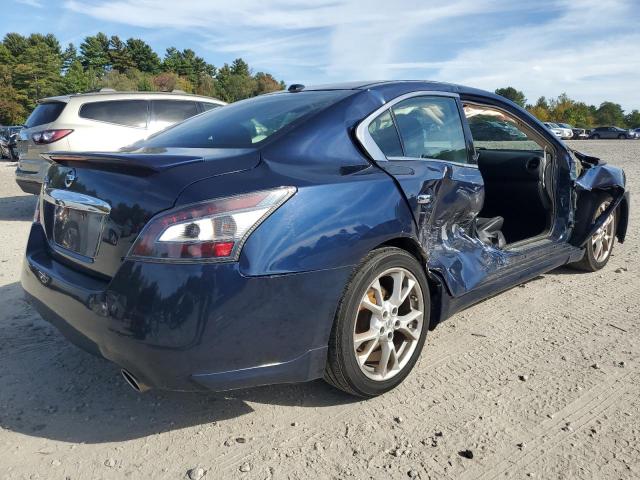 1N4AA5AP6EC494399 - 2014 NISSAN MAXIMA S BLUE photo 3