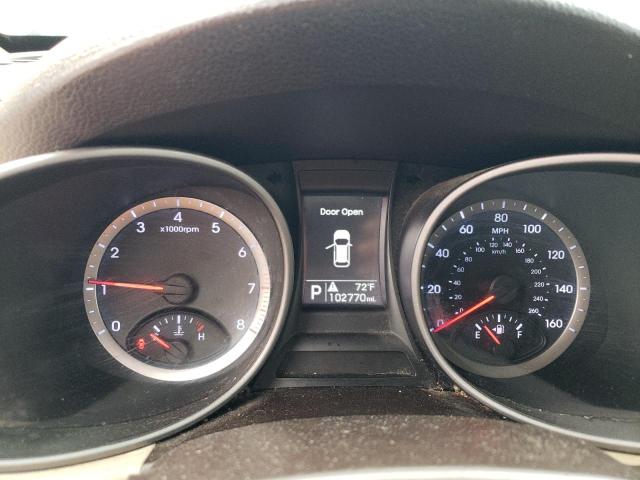 5XYZT3LB4DG023410 - 2013 HYUNDAI SANTA FE S BLACK photo 9