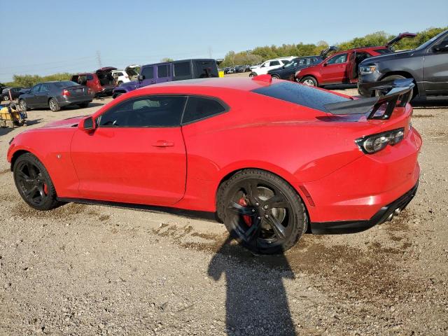1G1FH1R73M0117806 - 2021 CHEVROLET CAMARO SS RED photo 2
