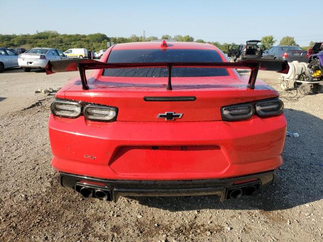 1G1FH1R73M0117806 - 2021 CHEVROLET CAMARO SS RED photo 6