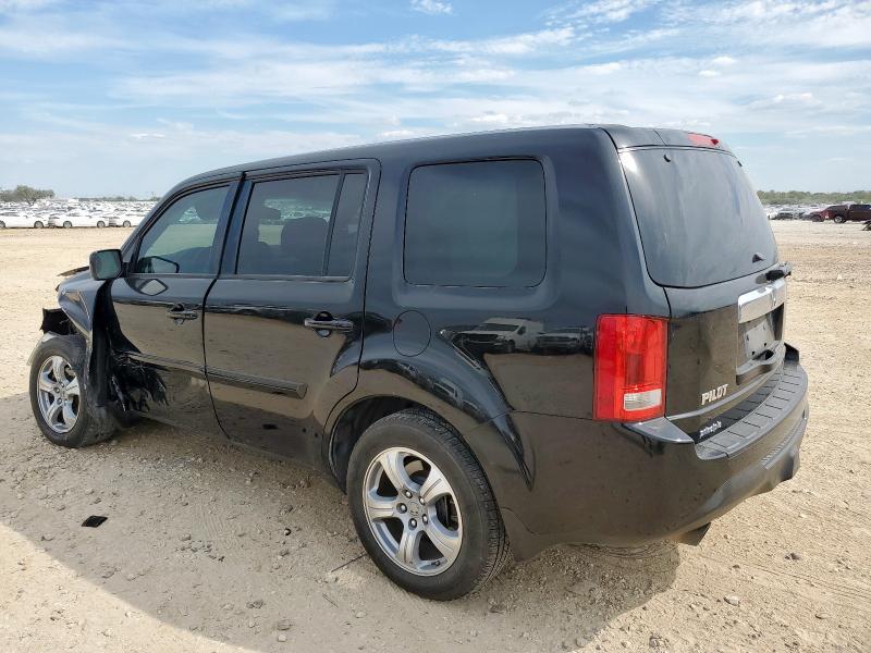 5FNYF3H59FB001452 - 2015 HONDA PILOT EXL BLACK photo 2
