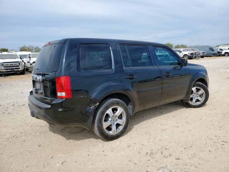 5FNYF3H59FB001452 - 2015 HONDA PILOT EXL BLACK photo 3