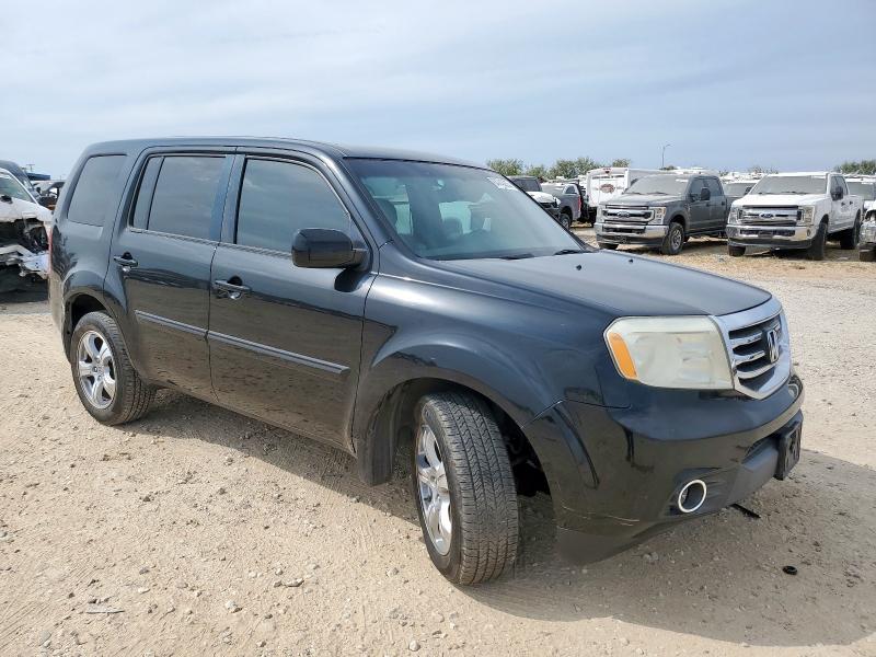 5FNYF3H59FB001452 - 2015 HONDA PILOT EXL BLACK photo 4