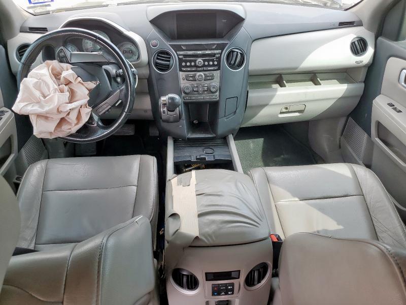 5FNYF3H59FB001452 - 2015 HONDA PILOT EXL BLACK photo 8