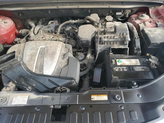 5XYKU4A20BG063522 - 2011 KIA SORENTO EX 红色 照片 11