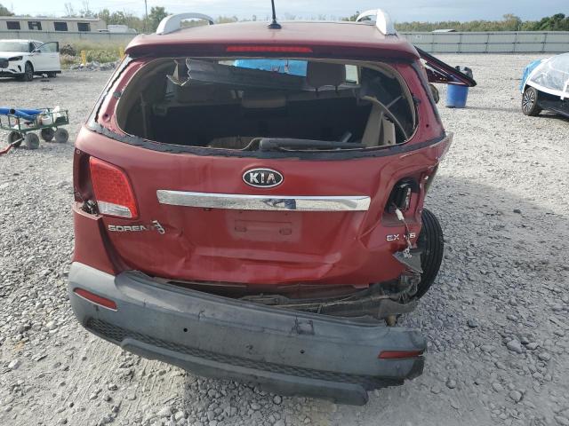 5XYKU4A20BG063522 - 2011 KIA SORENTO EX 红色 照片 6