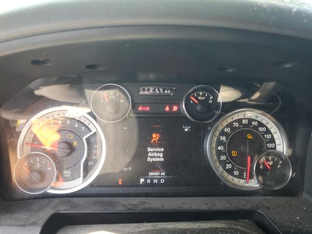 3C6RR6LT8JG154370 - 2018 RAM 1500 SLT Черный фото 9