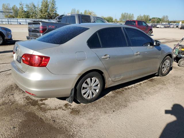 3VW2K7AJ0EM245790 - 2014 VOLKSWAGEN JETTA BASE 金色 照片 3