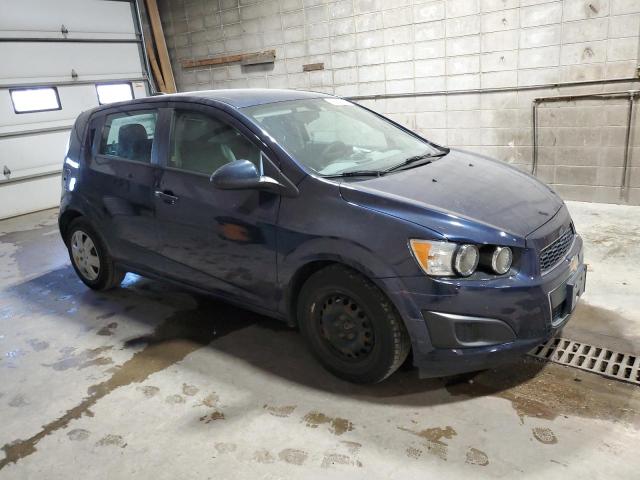 1G1JA6SG3F4114311 - 2015 CHEVROLET SONIC LS 蓝色 照片 4