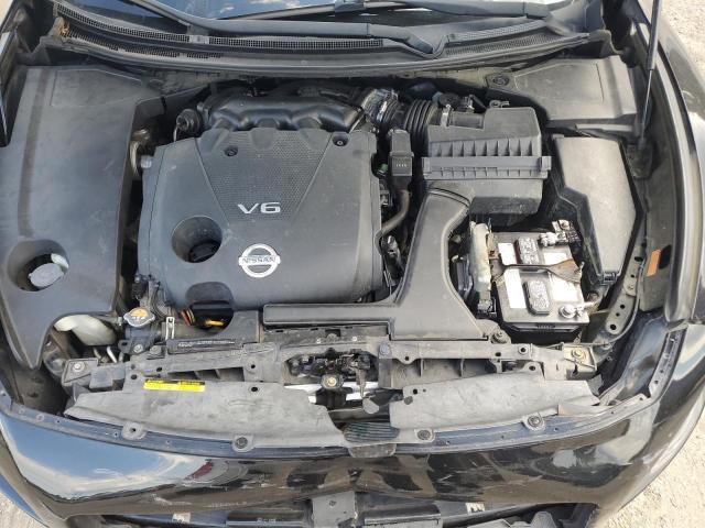 1N4AA5AP4EC444715 - 2014 NISSAN MAXIMA S შავი ფოტო 11