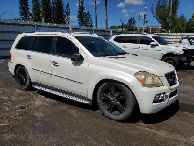 4JGBF7BE0BA708315 - 2011 MERCEDES-BENZ GL 450 4MATIC WHITE photo 4