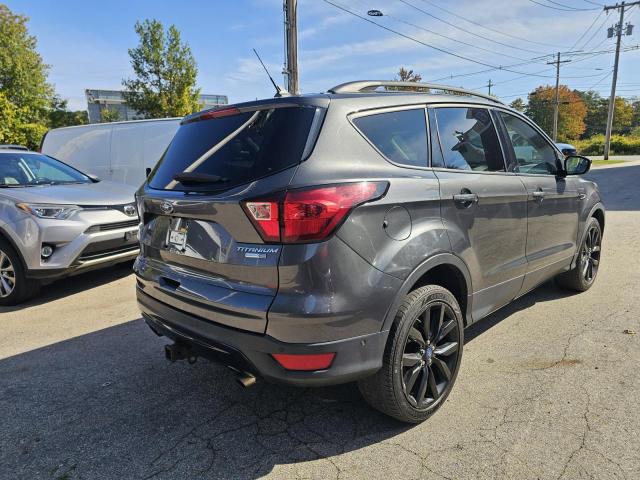 1FMCU9J9XKUC12950 - 2019 FORD ESCAPE TITANIUM Schwarz Foto 4