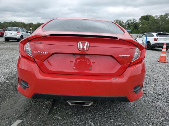 2HGFC2F89MH535776 - 2021 HONDA CIVIC SPORT წითელი ფოტო 6