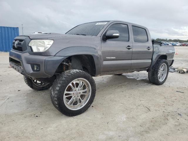 5TFJU4GNXFX072700 - 2015 TOYOTA TACOMA DOUBLE CAB PRERUNNER GRAY photo 1