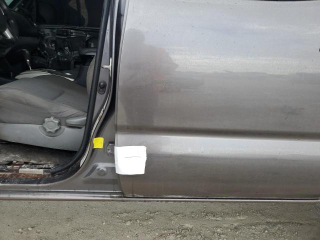 5TFJU4GNXFX072700 - 2015 TOYOTA TACOMA DOUBLE CAB PRERUNNER GRAY photo 12