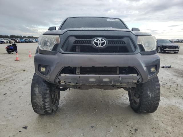 5TFJU4GNXFX072700 - 2015 TOYOTA TACOMA DOUBLE CAB PRERUNNER GRAY photo 5