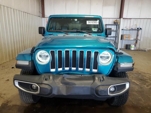 1C4HJXEN3KW691442 - 2019 JEEP WRANGLER U SAHARA TEAL photo 5