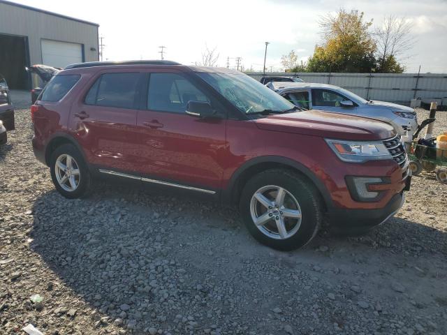 1FM5K8D87GGC20960 - 2016 FORD EXPLORER XLT 红色 照片 4