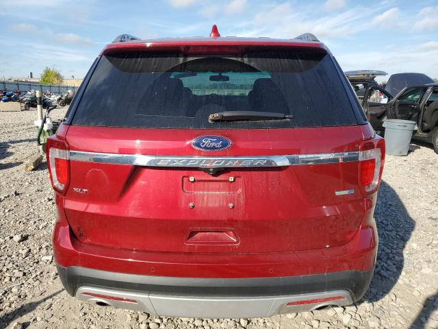 1FM5K8D87GGC20960 - 2016 FORD EXPLORER XLT 红色 照片 6