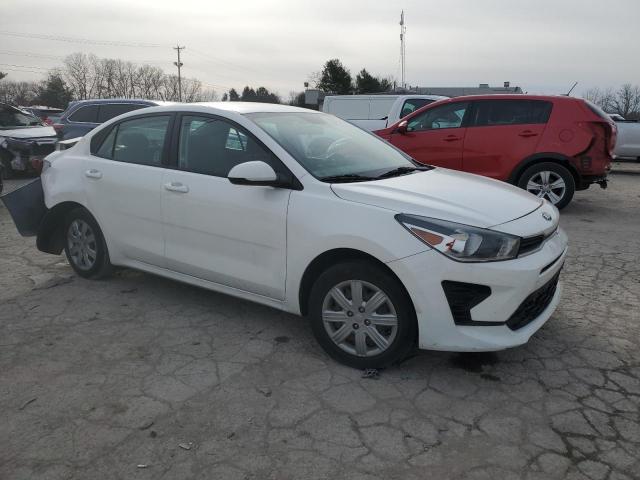 3KPA24AD5ME392722 - 2021 KIA RIO LX WHITE photo 4