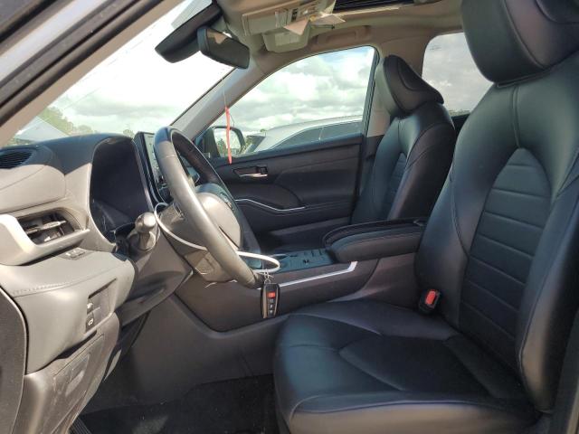 5TDGZRAH8NS128794 - 2022 TOYOTA HIGHLANDER XLE Blau Foto 7