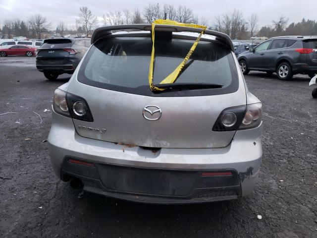 JM1BK34L571732489 - 2007 MAZDA SPEED 3 SILVER photo 6