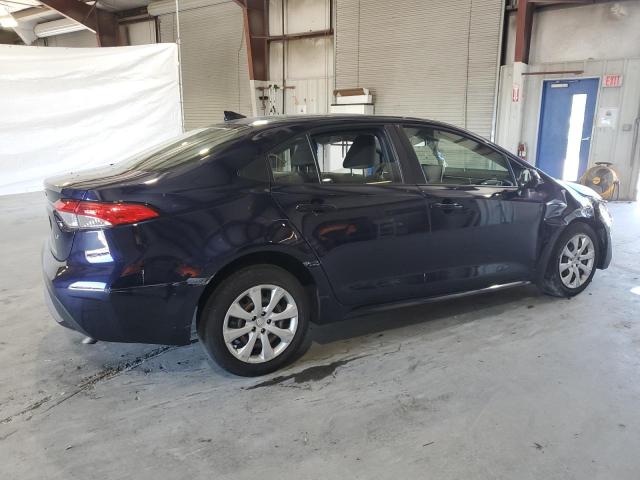 JTDEPRAE8LJ102127 - 2020 TOYOTA COROLLA LE BLUE photo 3