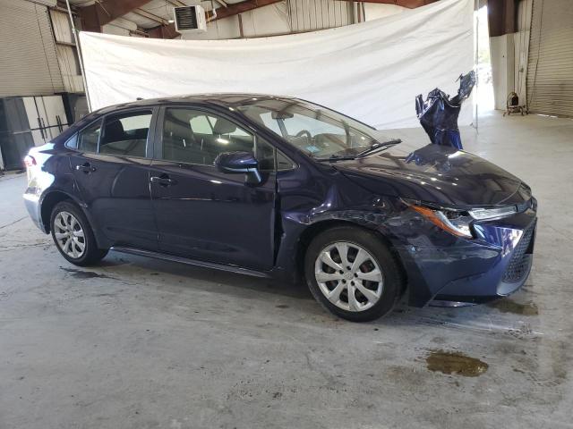 JTDEPRAE8LJ102127 - 2020 TOYOTA COROLLA LE BLUE photo 4