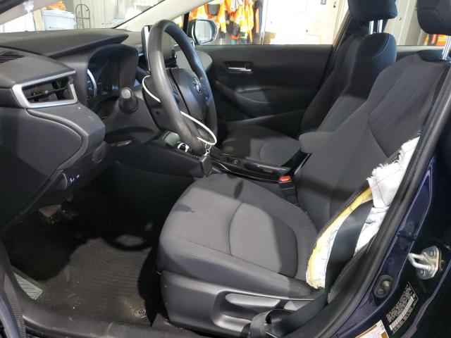 JTDEPRAE8LJ102127 - 2020 TOYOTA COROLLA LE BLUE photo 7