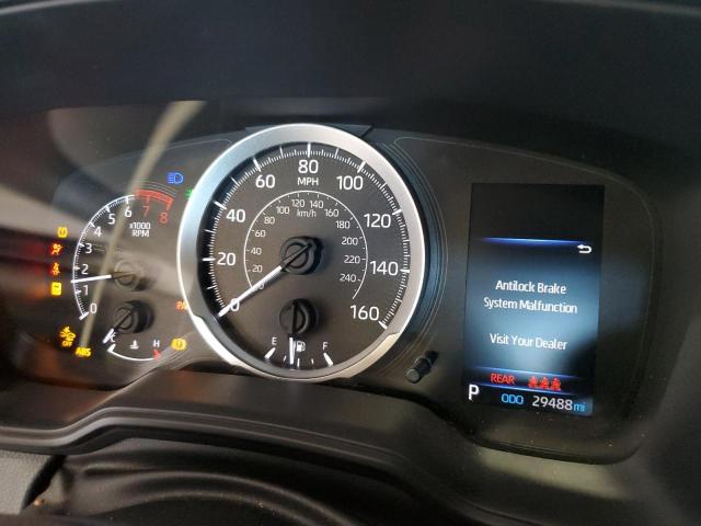 JTDEPRAE8LJ102127 - 2020 TOYOTA COROLLA LE BLUE photo 9