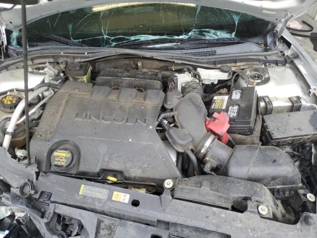 3LNHL2GC5BR776189 - 2011 LINCOLN MKZ SILVER photo 11