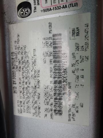 3LNHL2GC5BR776189 - 2011 LINCOLN MKZ SILVER photo 12